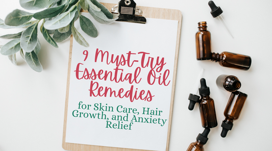 Essential oil remedies for skin care, hair growth and anxiety relief - Prasadhak