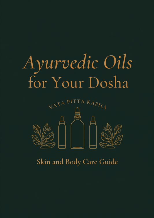 Three copper bowls of Ayurvedic oils with herbs, sandalwood and rose petals for Vata Pitta Kapha dosha rituals by Prasadhak