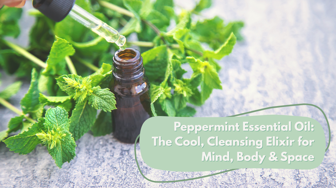 Peppermint essential oil benefits for mind, body and space - Prasadhak