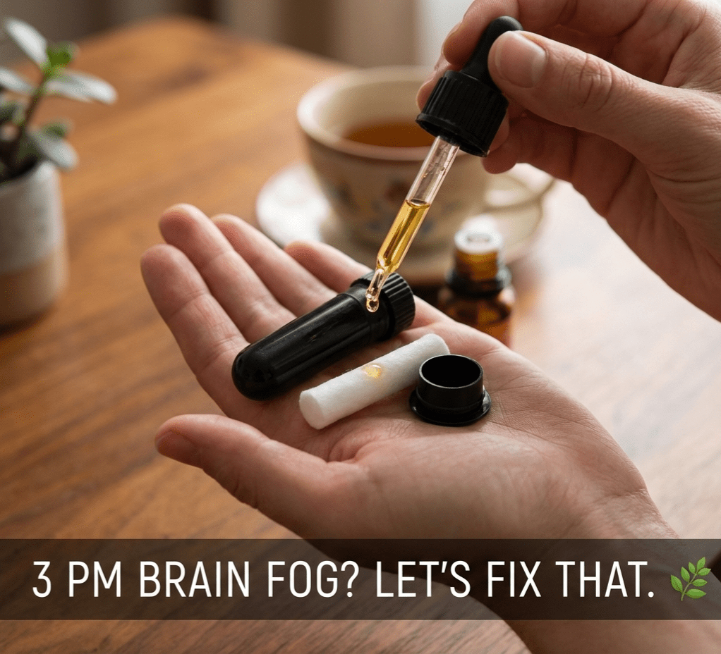 empty nasal inhaler for anxiety and stress