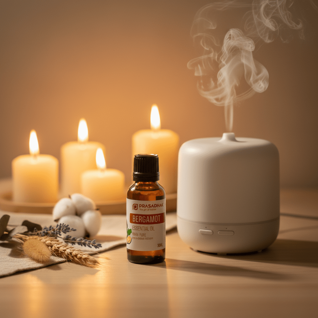 Prasadhak Bergamot Diffuser Lifestyle