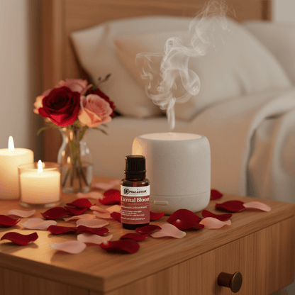 Eternal Bloom – Love & Self-Care Ritual | Essential Oil Blend (30ml) aromatherapy blend 4- Prasadhak