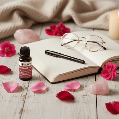 Eternal Bloom – Love & Self-Care Ritual | Essential Oil Blend (30ml) aromatherapy blend 3- Prasadhak
