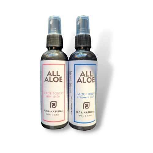 Prasadhak Aloe Face Toner Mist bottle - natural hydrating skin toner