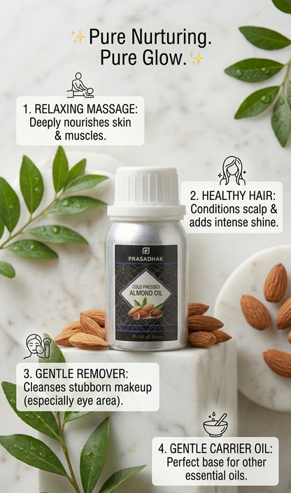 Cold-pressed Almond Oil