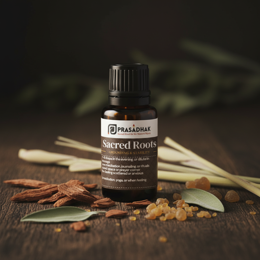 Sacred Roots – Ground & Balance | Essential Oil Blend (30ml)